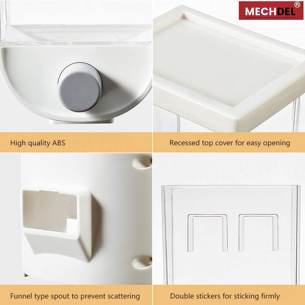 Premium Push Button Wall Mount Container - Trends Hub